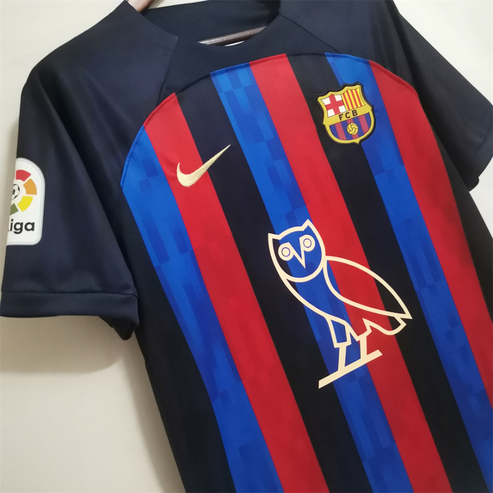 22-23 Barcelona Home Owl Fan Version Jersey