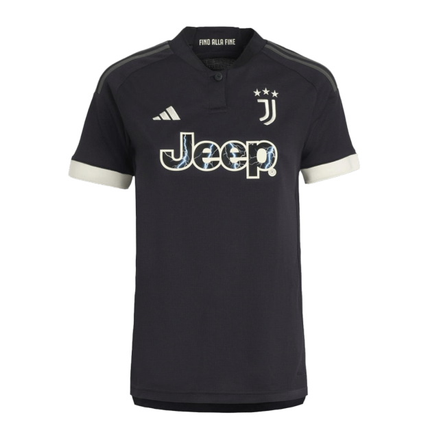 23-24 Junventus Third Away Kids Kits(Jersey+Shorts)