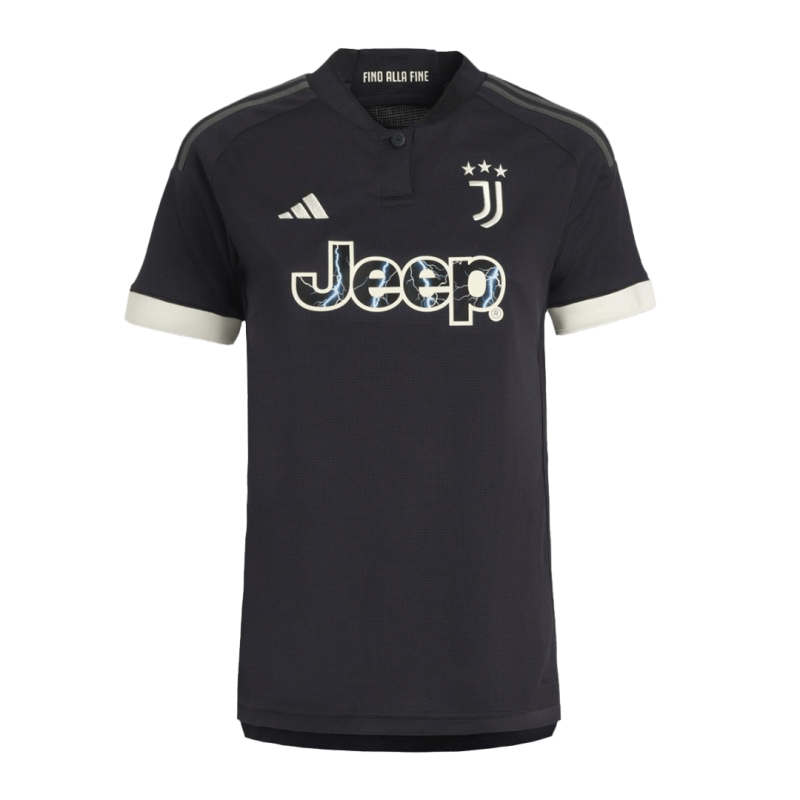 23-24 Junventus Third Away Kids Kits(Jersey+Shorts)