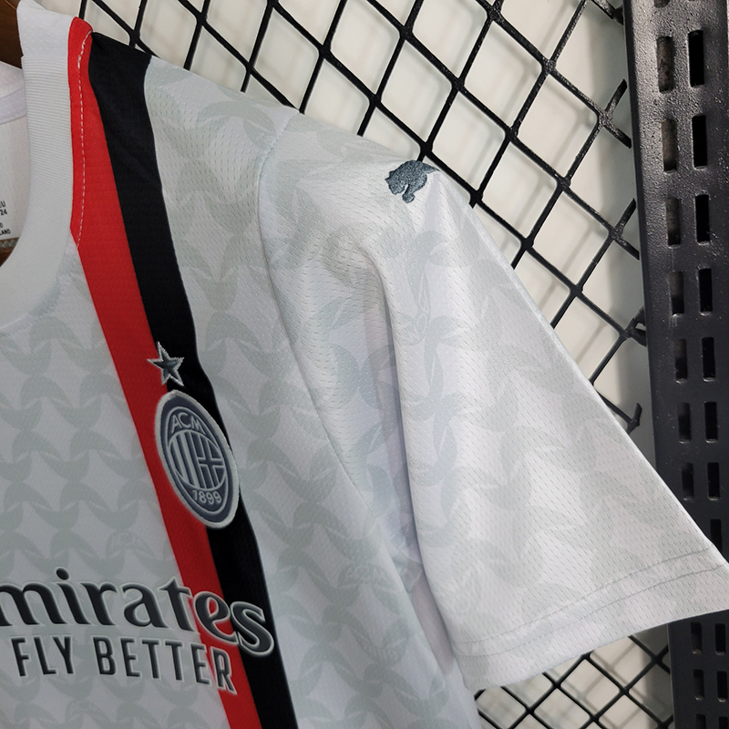 23-24 AC Milan Away Jersey Kids Kit(Jersey+Shorts)