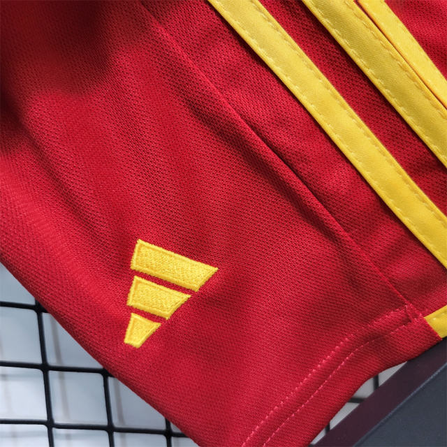 23-24 Roma Home Kids Kit Jersey+Shorts 2023/24