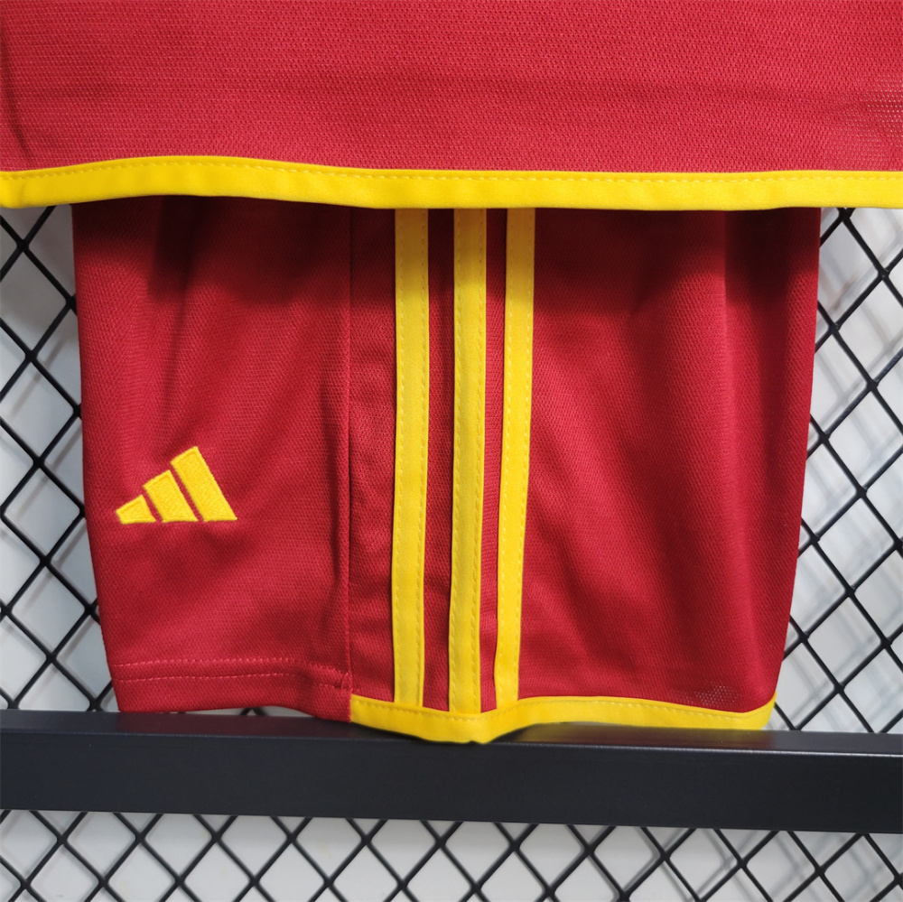23-24 Roma Home Kids Kit Jersey+Shorts 2023/24