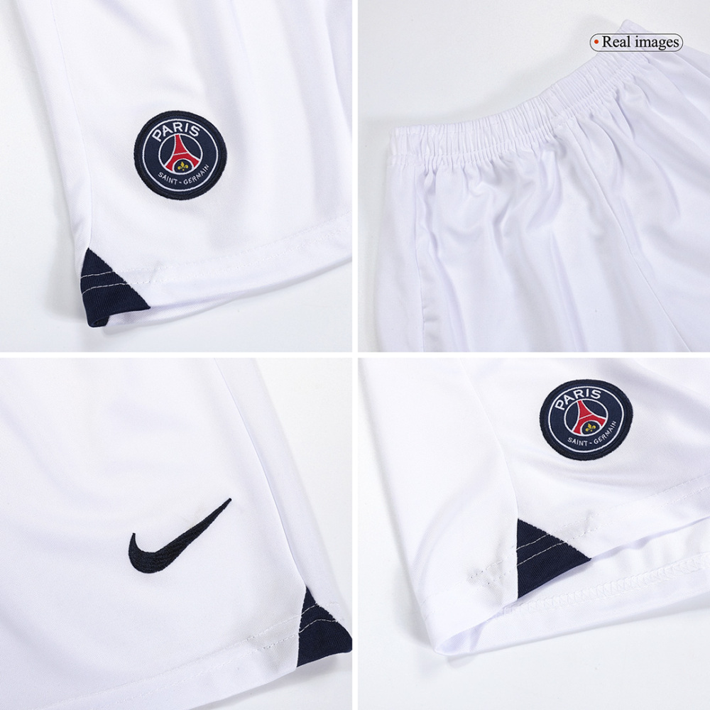 23-24 Paris Saint-Germain Away Kids Kit(Jersey+Shorts)