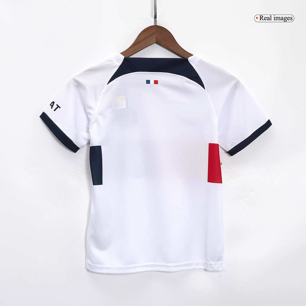 23-24 Paris Saint-Germain Away Kids Kit(Jersey+Shorts)