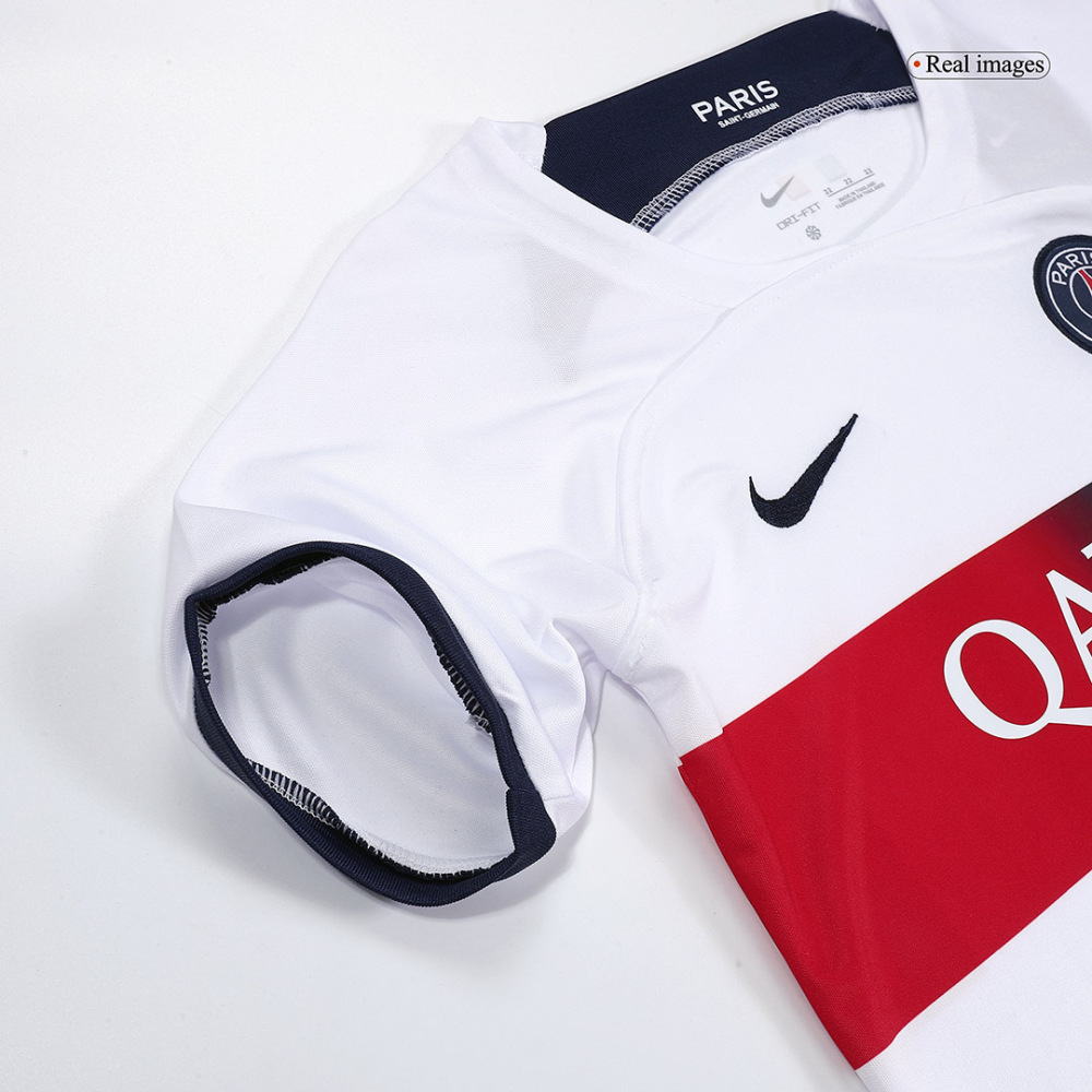 23-24 Paris Saint-Germain Away Kids Kit(Jersey+Shorts)