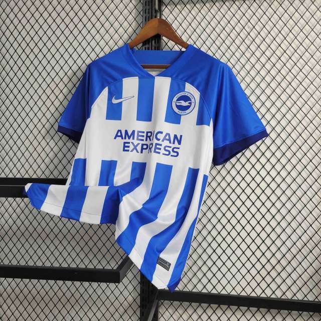 23-24 Brighton & Hove Albion Home Fan Version Jersey