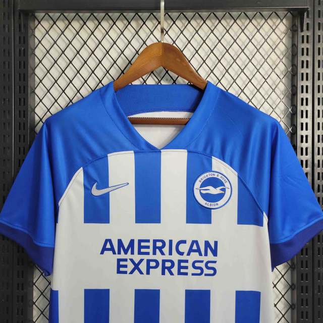 23-24 Brighton & Hove Albion Home Fan Version Jersey