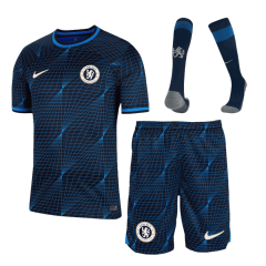 23-24 Chelsea Away Whole Kit(Jersey+Shorts)