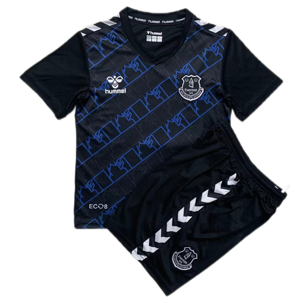 23-24 Everton Goalkeeper Kids Kit(Jersey+Shorts)