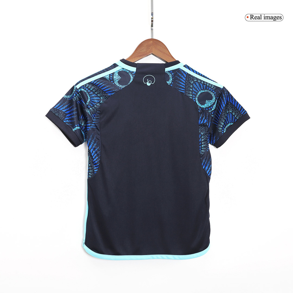 23-24 Leeds United Away Kids Kit Jersey+Shorts