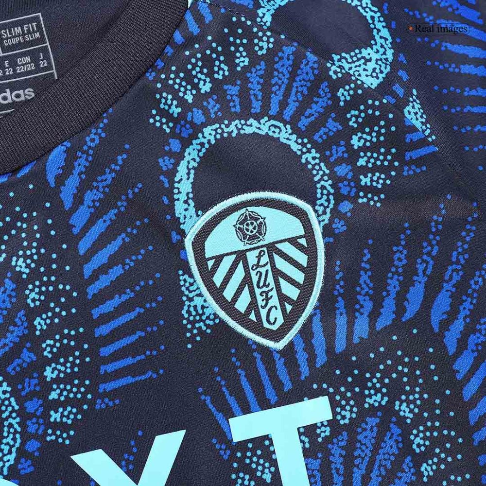 23-24 Leeds United Away Kids Kit Jersey+Shorts