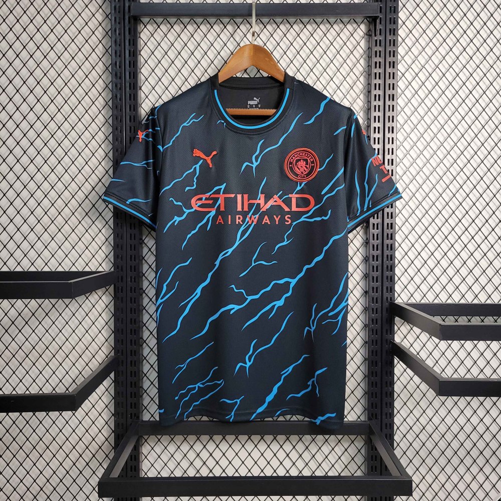 23-24 Manchester City Third Away Fan Version