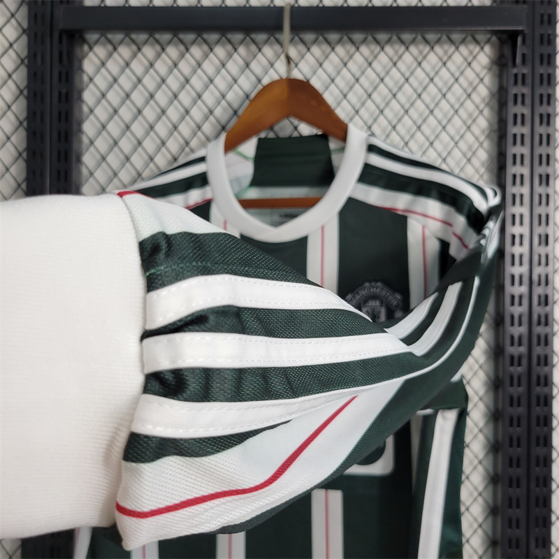 23-24 Manchester United Away Jersey Long Sleeve