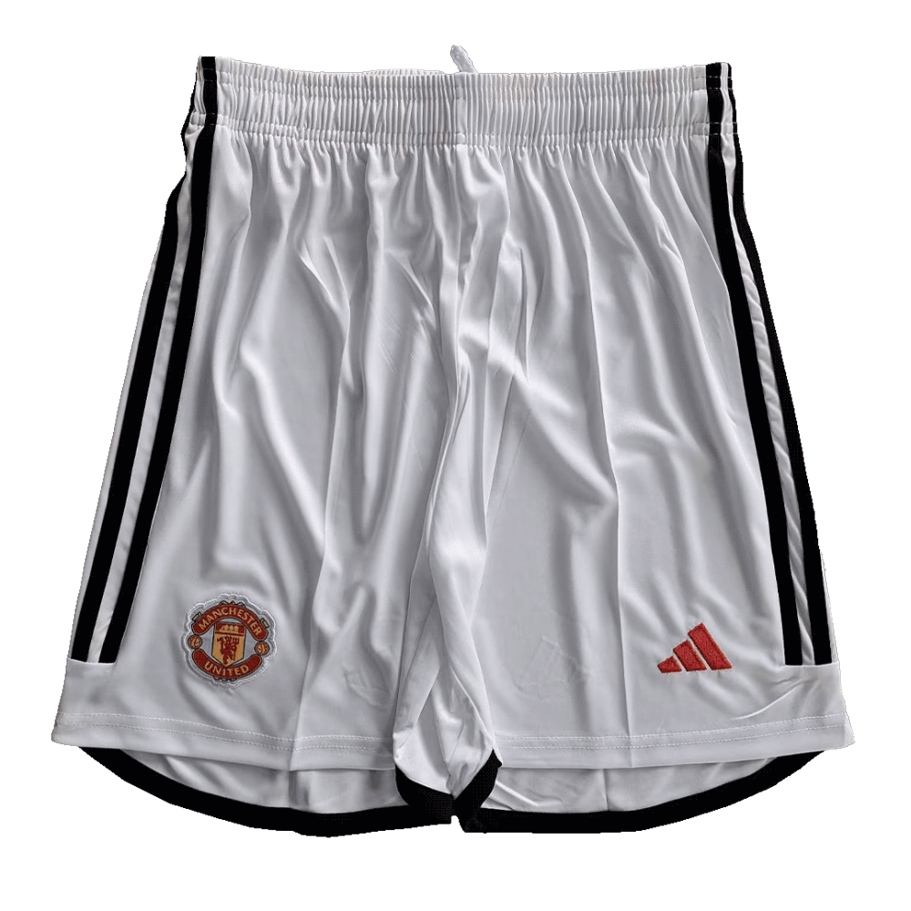 23-24 Manchester United Home Shorts