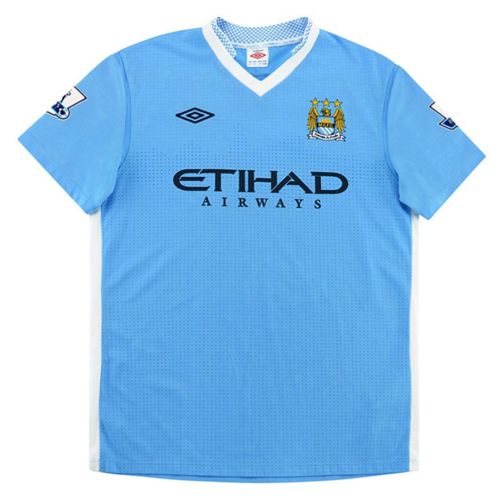2011-2012 Manchester City Home Retro Jersey