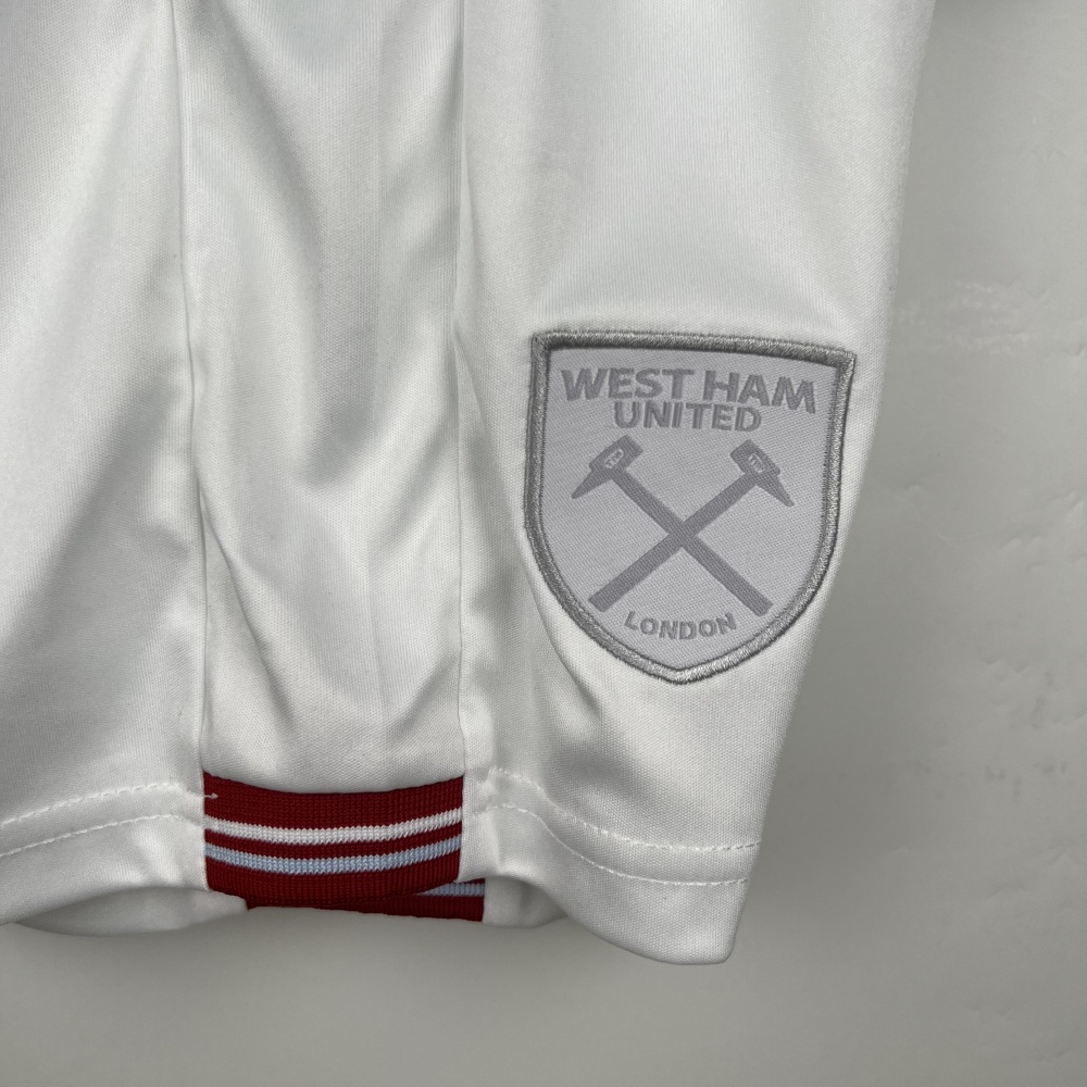 23-24 West Ham United Kids Kit Jersey+Shorts