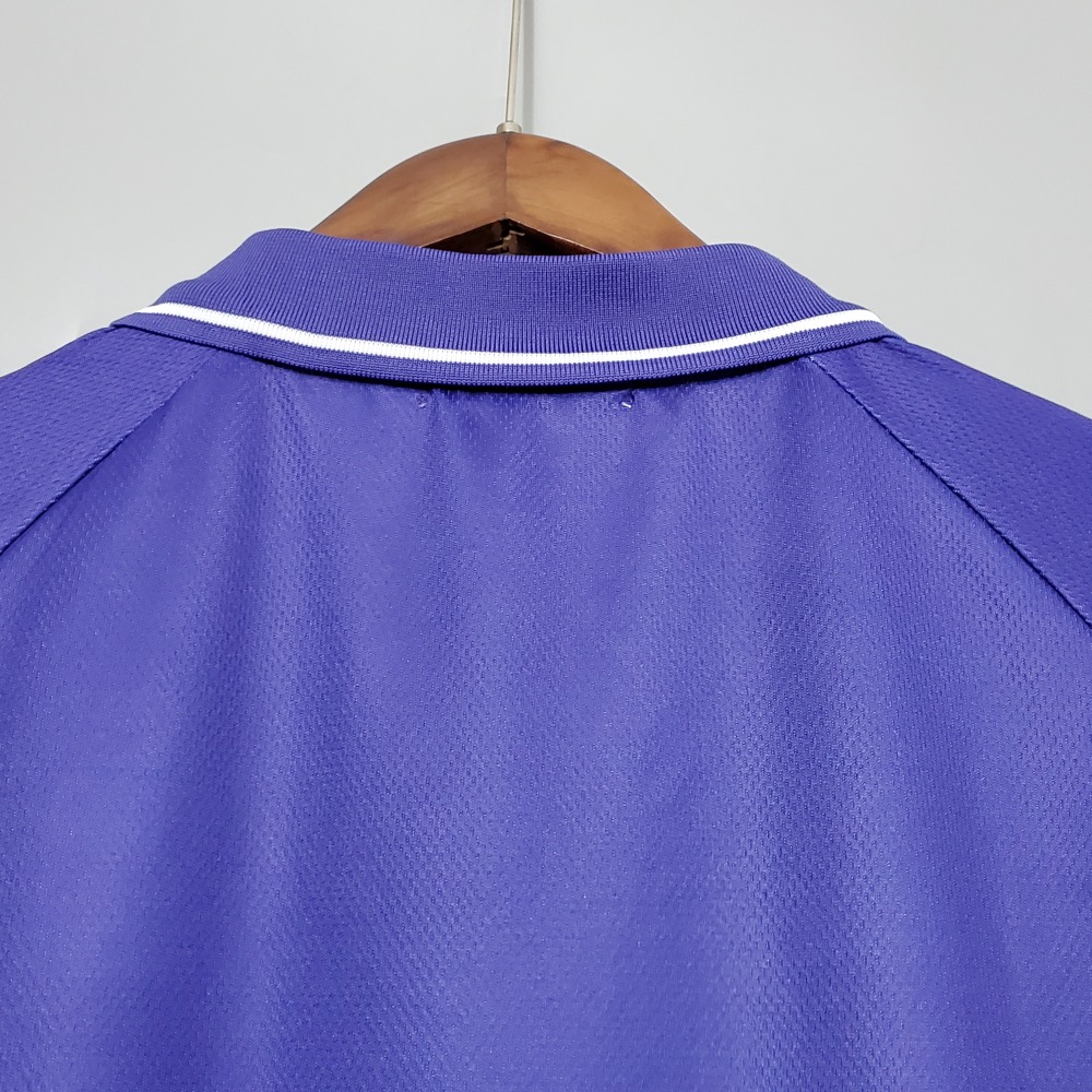19999-20000 Fiorentina Soccer Home Jersey Retro Version