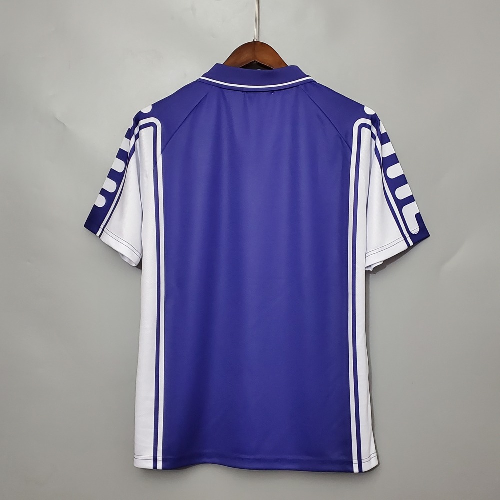 19999-20000 Fiorentina Soccer Home Jersey Retro Version