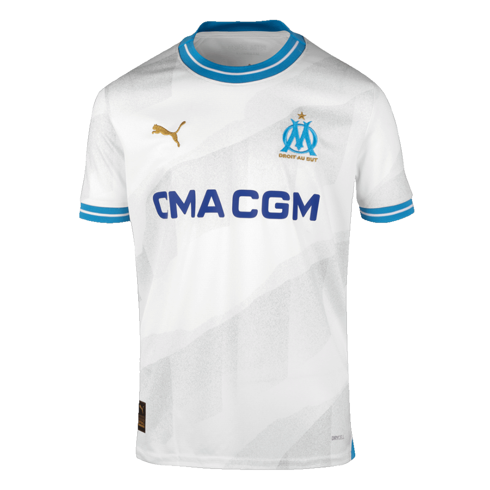 23-24  Marseille Home Kit Jersey+Shorts