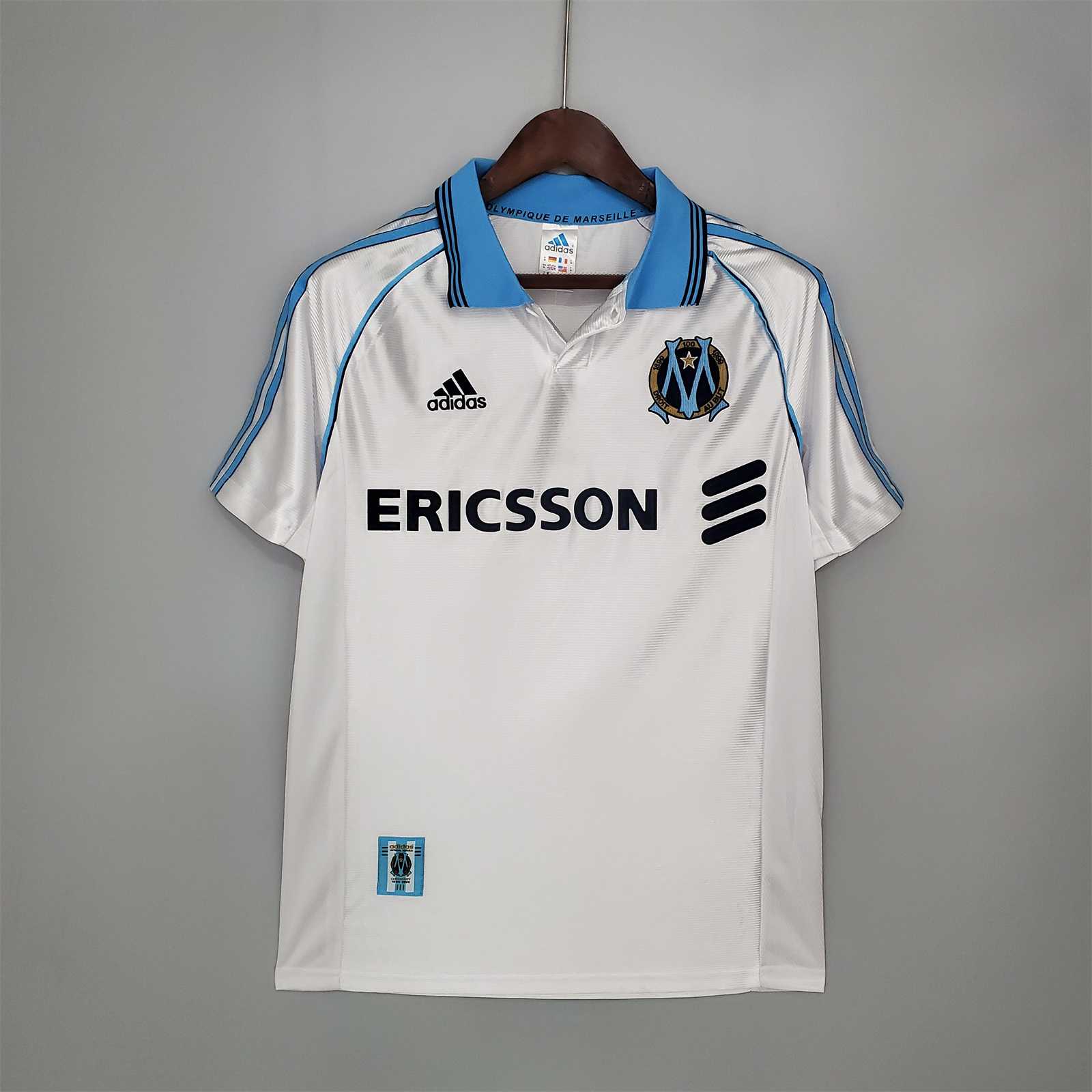 1998-1999 Marseilles Retro Jersey Home