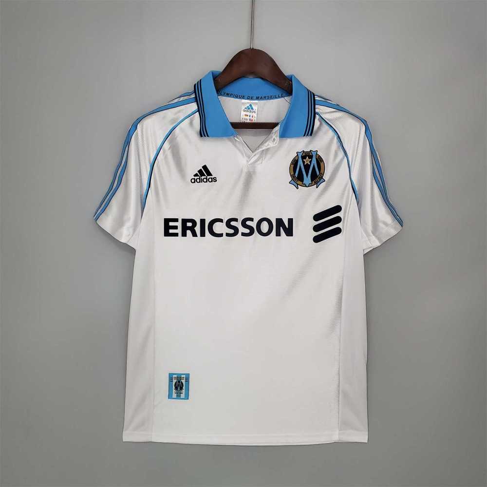 1998-1999 Marseilles Retro Jersey Home