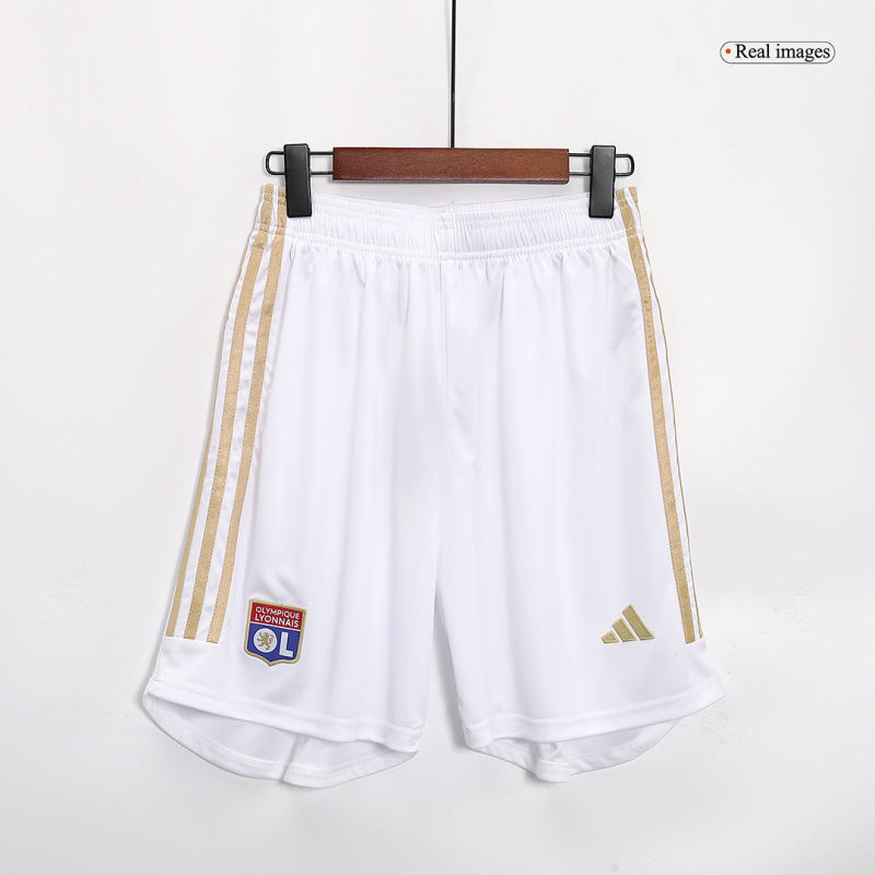 23-24 Olympique Lyonnais Home Shorts