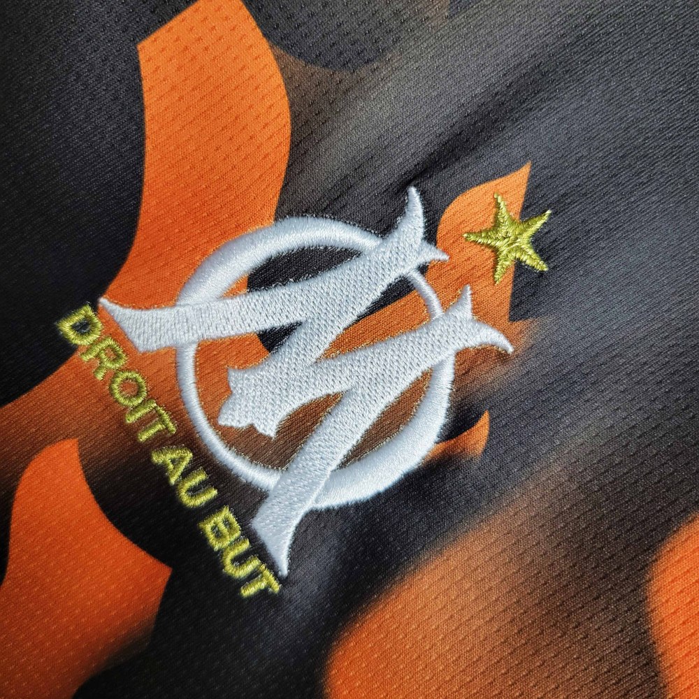 23-24  Marseille Third Away Jerseys Fan Version