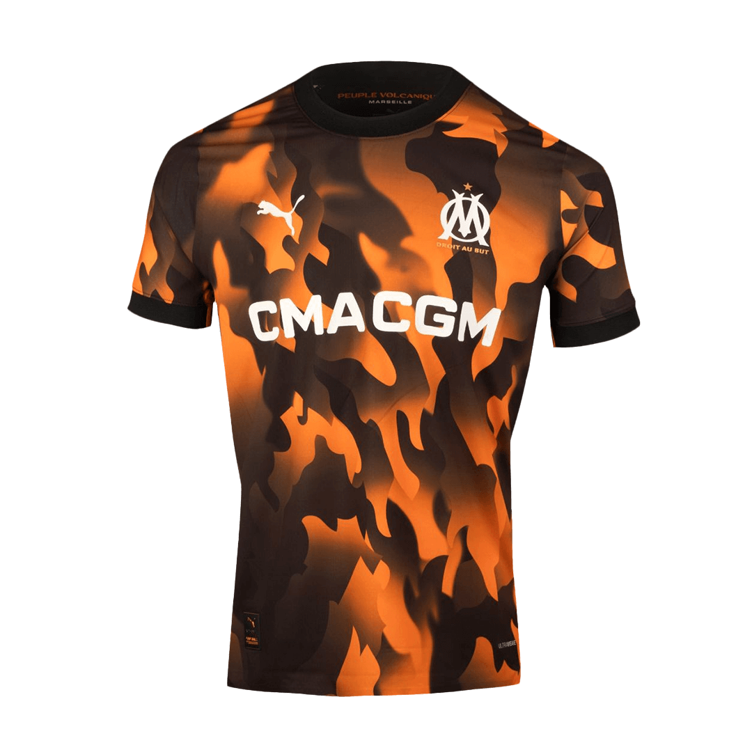 23-24 Marseille Third Away Jerseys Player Version