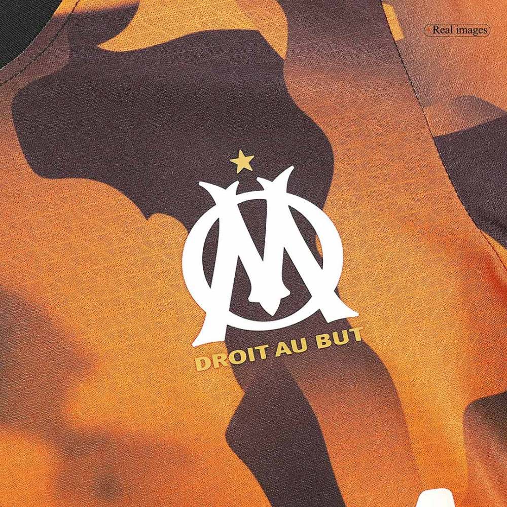 23-24  Marseille Third Away Jerseys Player Version