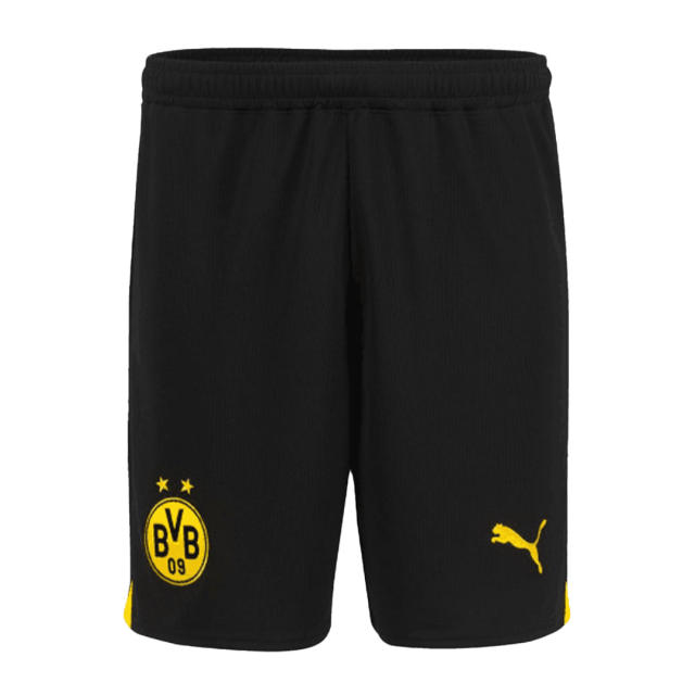 23-24 Borussia Dortmund Home Soccer Shorts