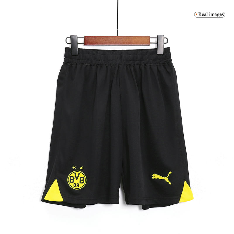 23-24 Borussia Dortmund Home Soccer Shorts