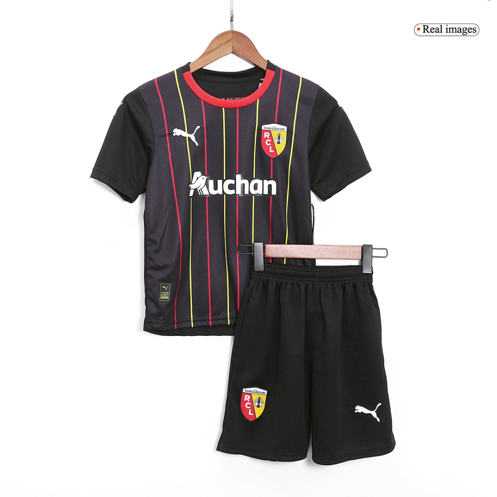 23-24  RC Lens Away Kids Kit Jersey+Shorts