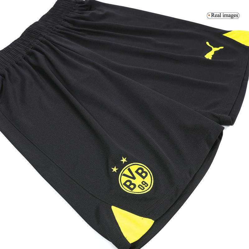 23-24 Borussia Dortmund Home Soccer Shorts