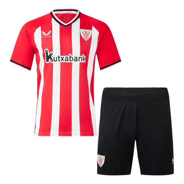 23-24 Athletic Club de Bilbao Home Kit Jersey+Shorts