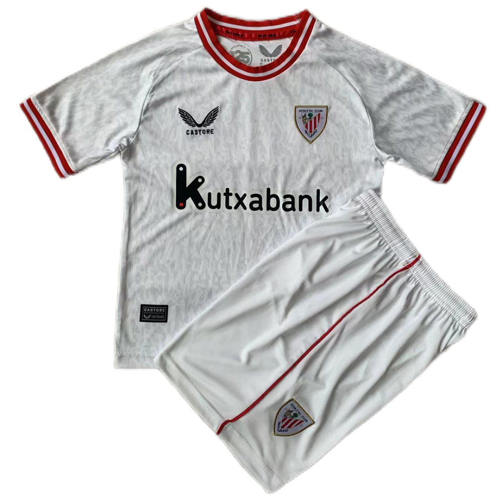 23-24 Athletic Club de Bilbao Third Away Kids Kit Jersey+Shorts