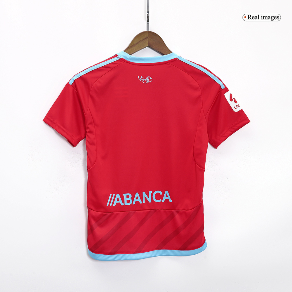 23-24 Celta Vigo Away Kids Kit Jersey+Shorts
