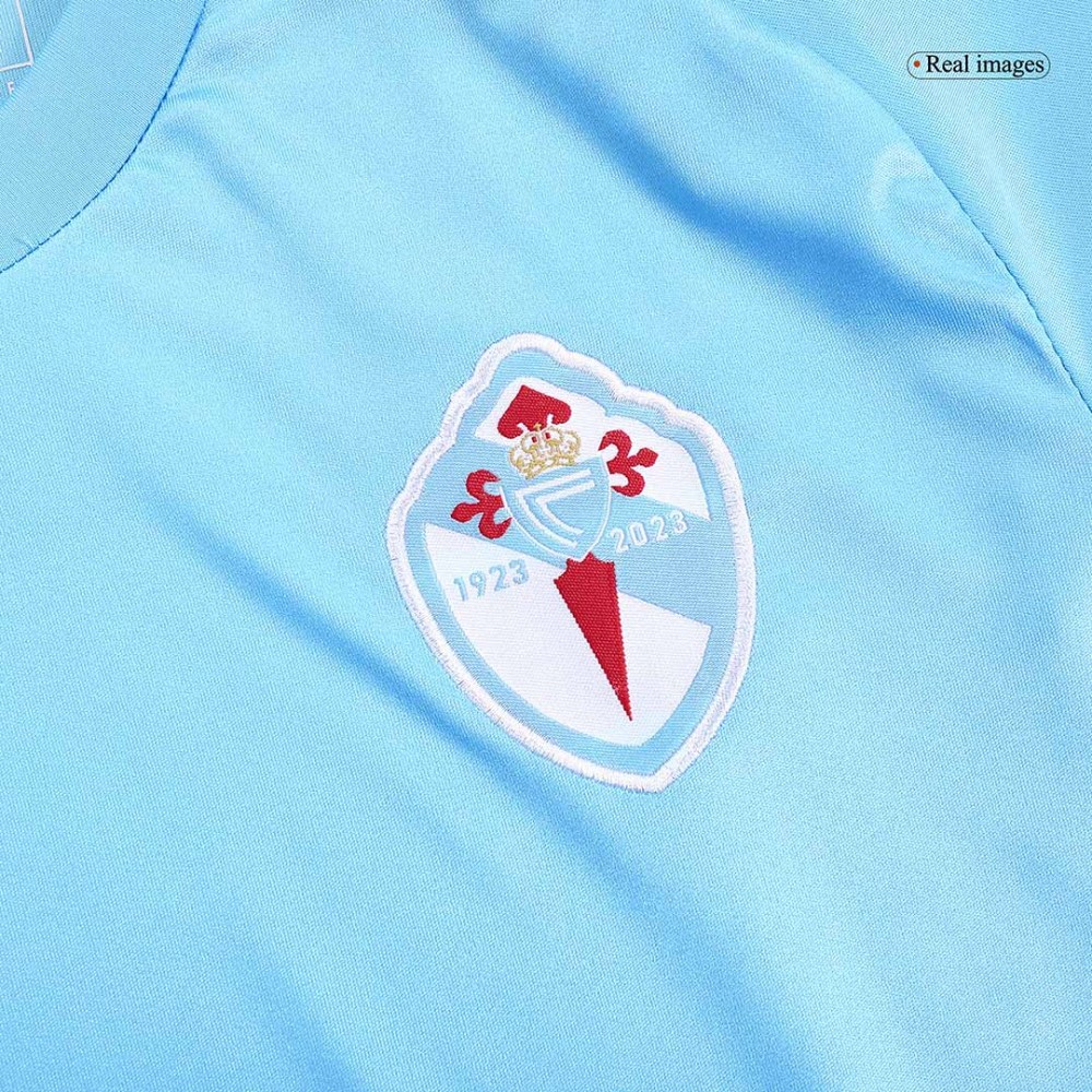 23-24 Celta Vigo Home Kids Kit Jersey+Shorts