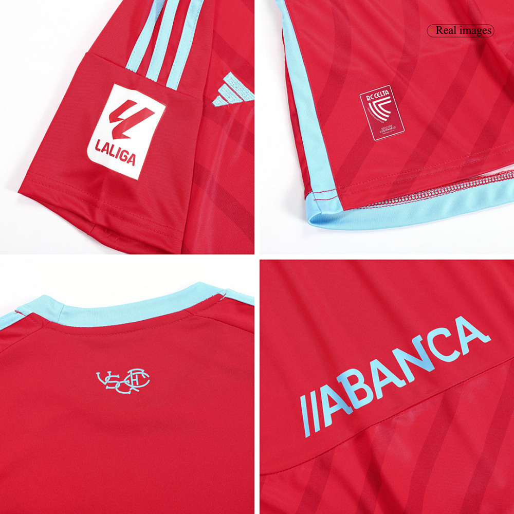 23-24 Celta Vigo Away Kids Kit Jersey+Shorts