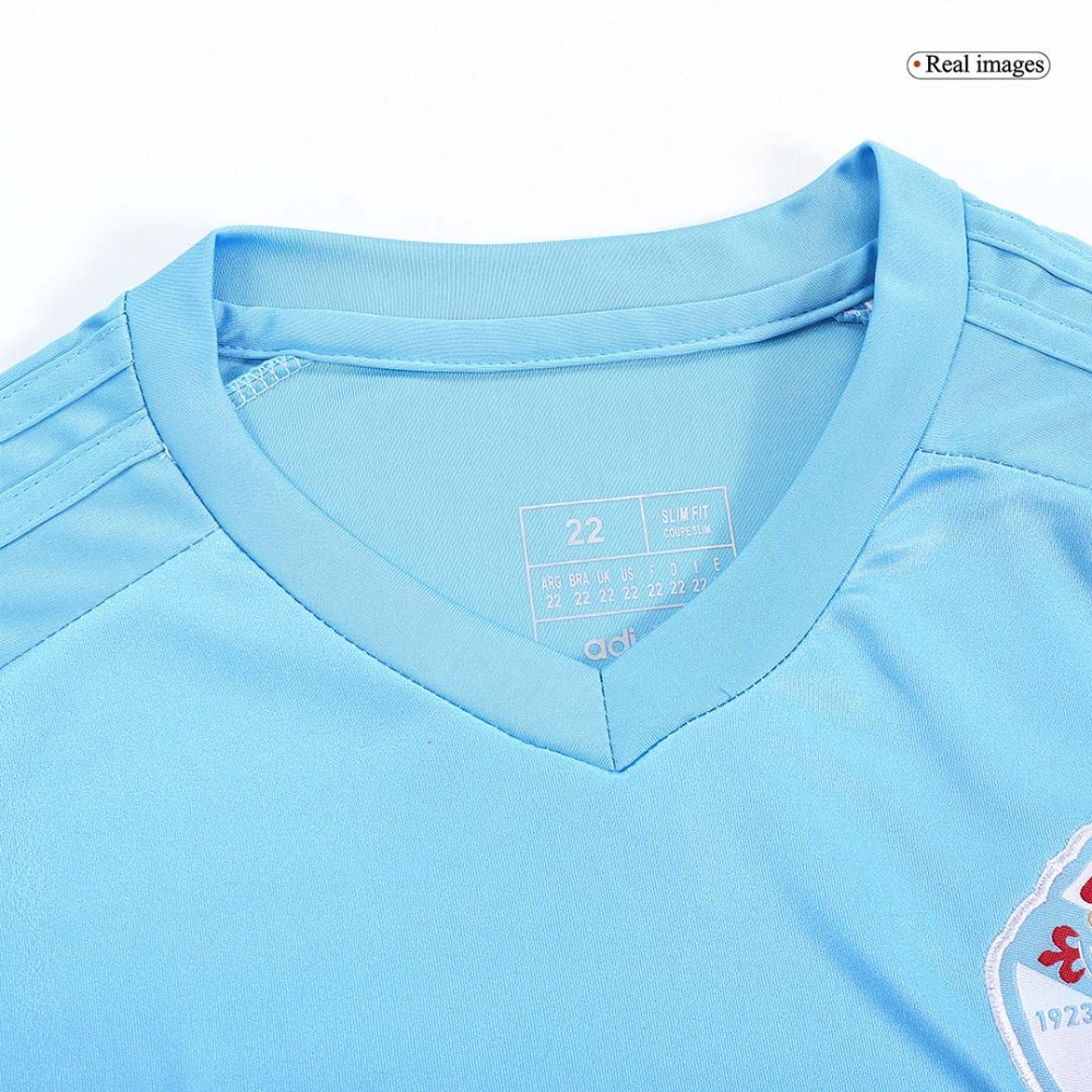 23-24 Celta Vigo Home Kids Kit Jersey+Shorts