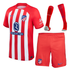 23-24 Atletico Madrid Home Whole Kit Jersey+Shorts+Socks