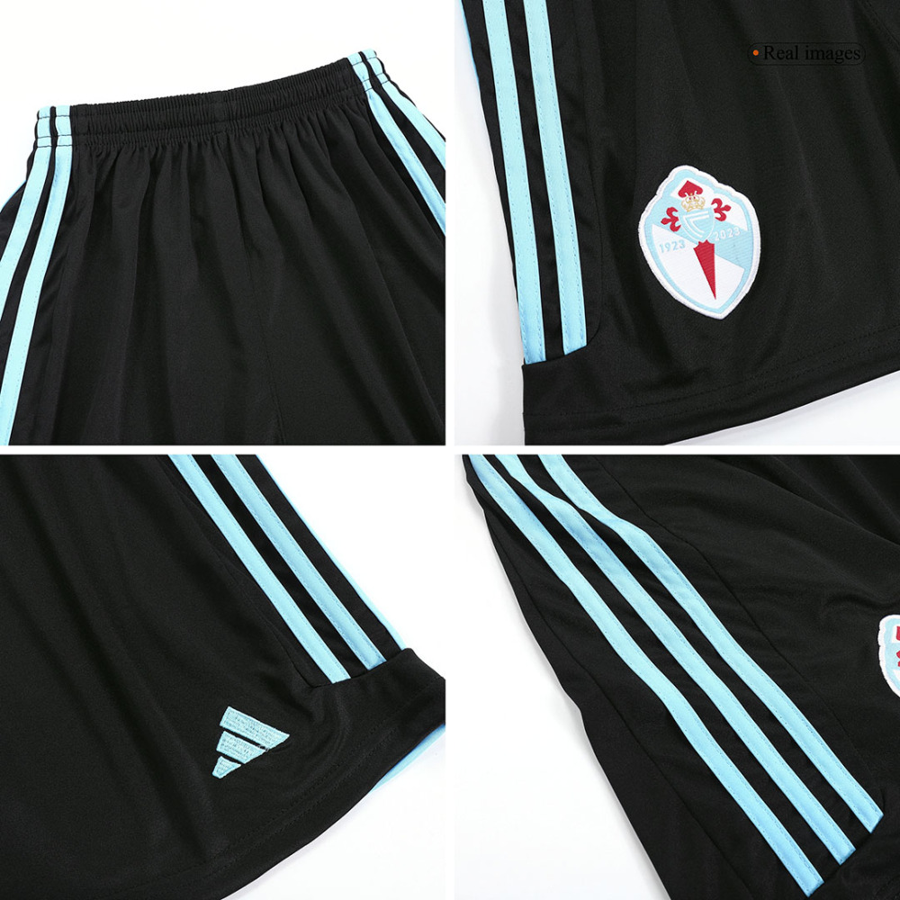23-24 Celta Vigo Away Kids Kit Jersey+Shorts