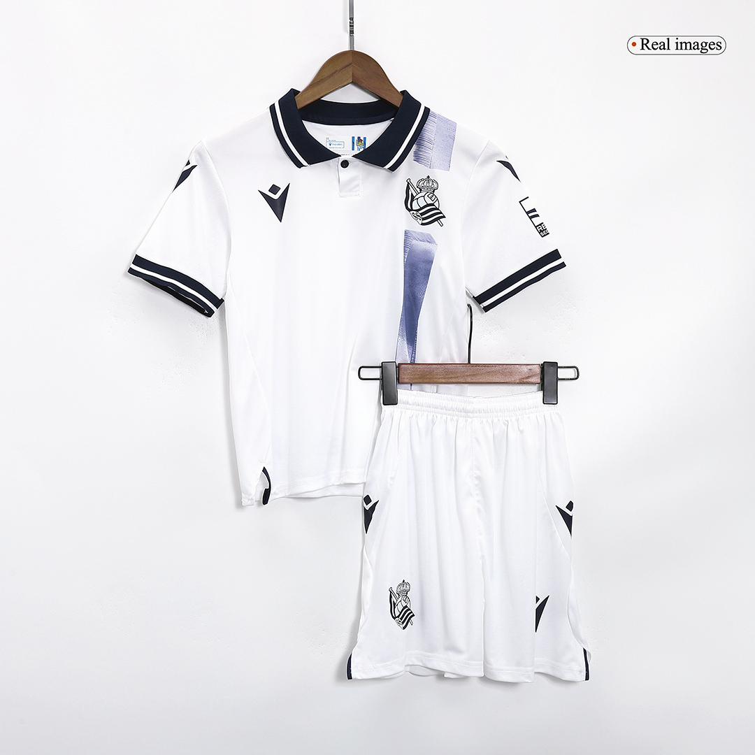 23-24 Real Sociedad Third Away Kids Kit Jersey+Shorts