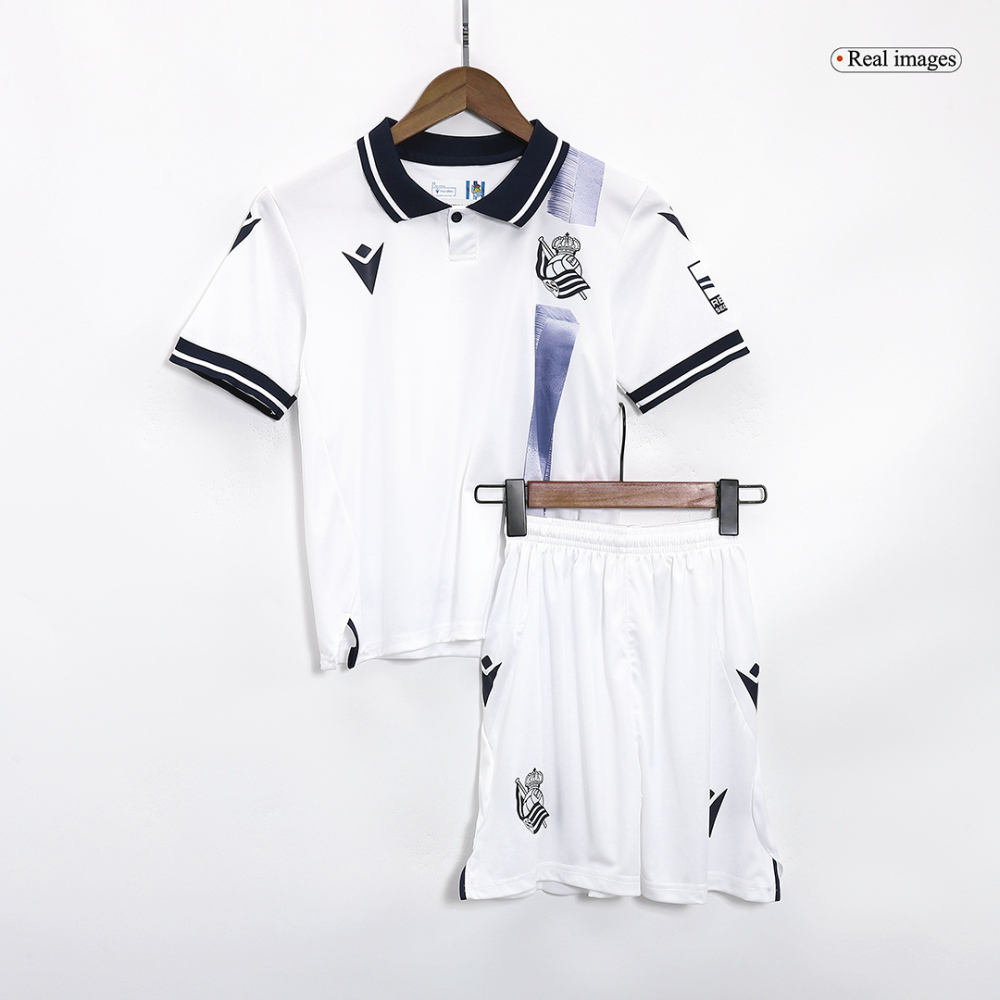 23-24 Real Sociedad Third Away Kids Kit Jersey+Shorts