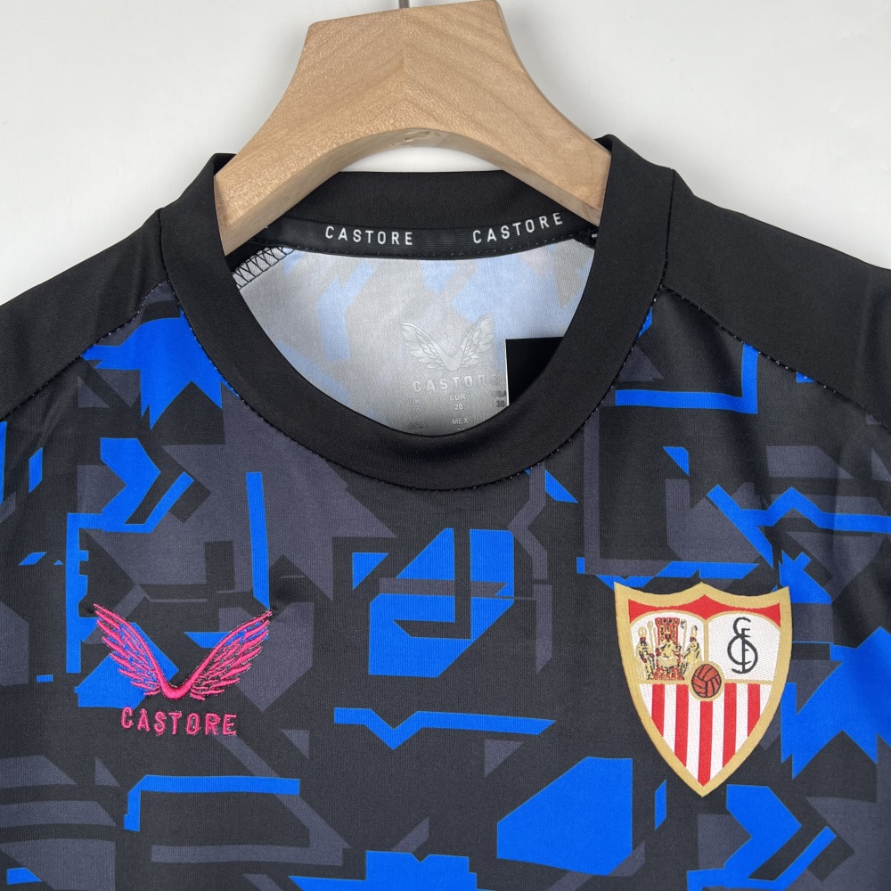 23-24 Sevilla  Third Away Kids Kit Jersey+Shorts