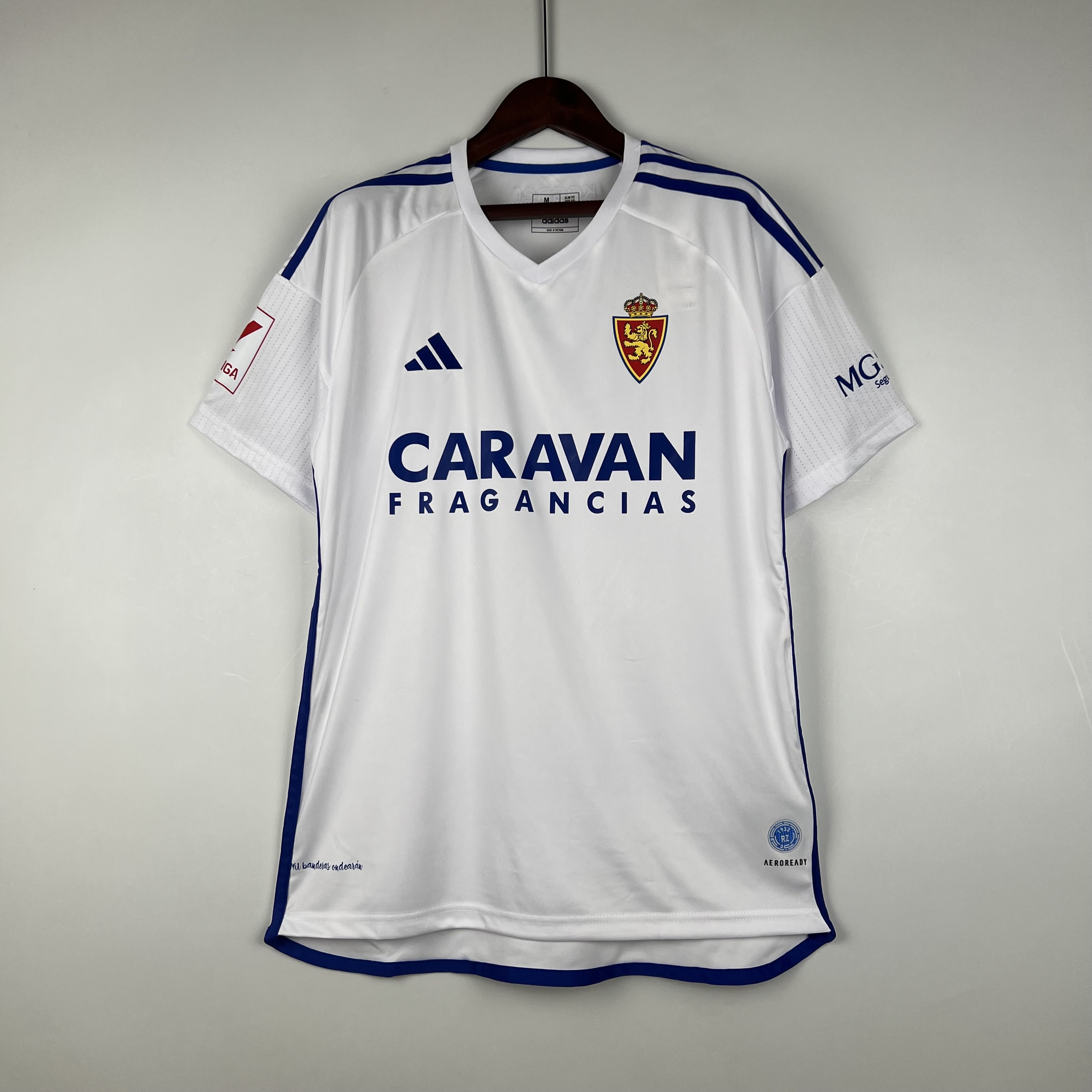 23-24 Real Zaragoza Home Jersey Fan Version