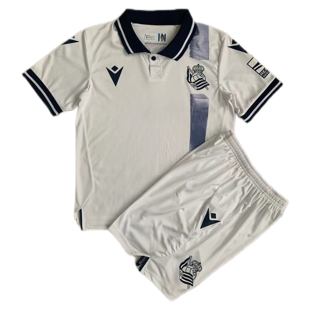 23-24 Real Sociedad Third Away Kids Kit Jersey+Shorts