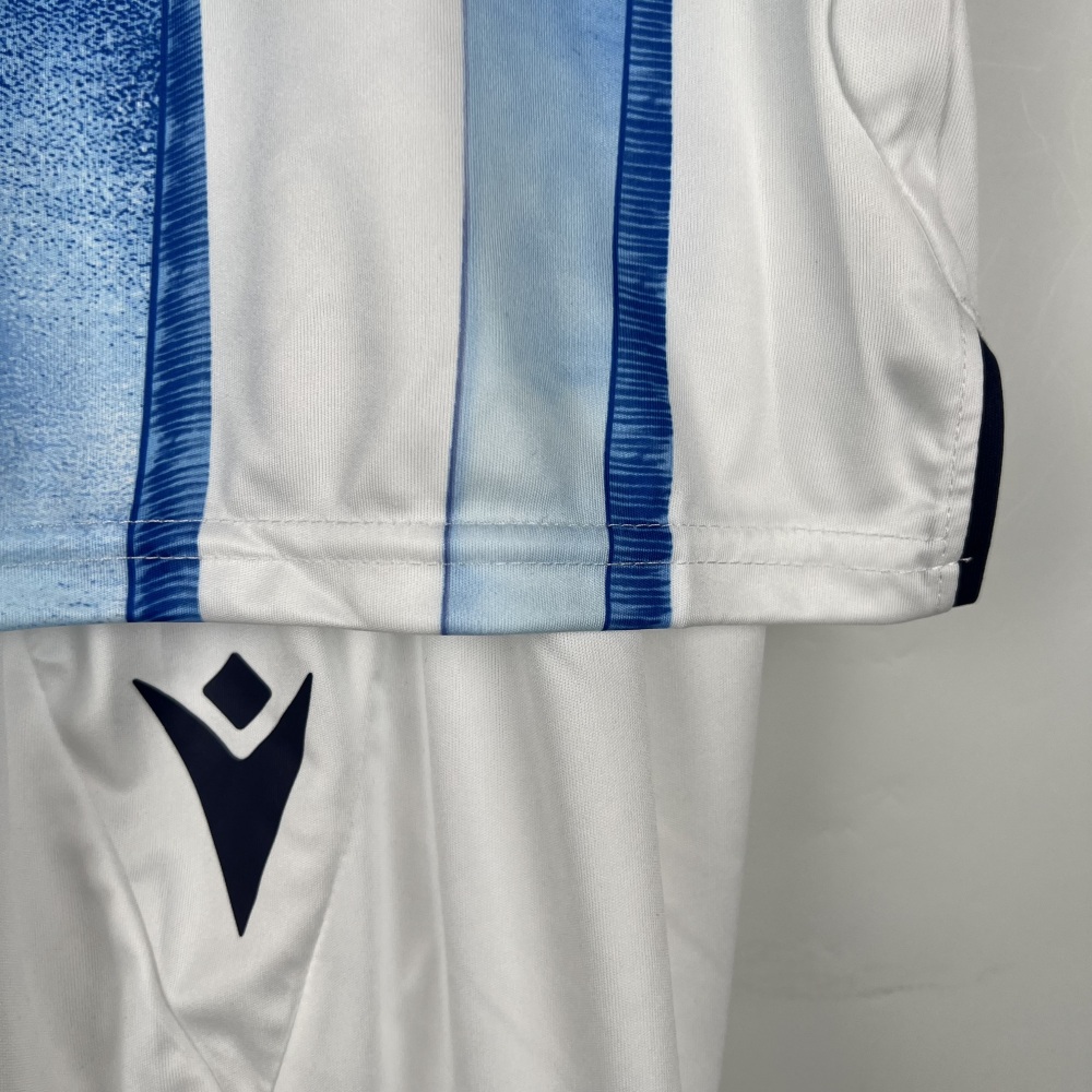 23-24 Real Sociedad Home Kids Kit Jersey+Shorts