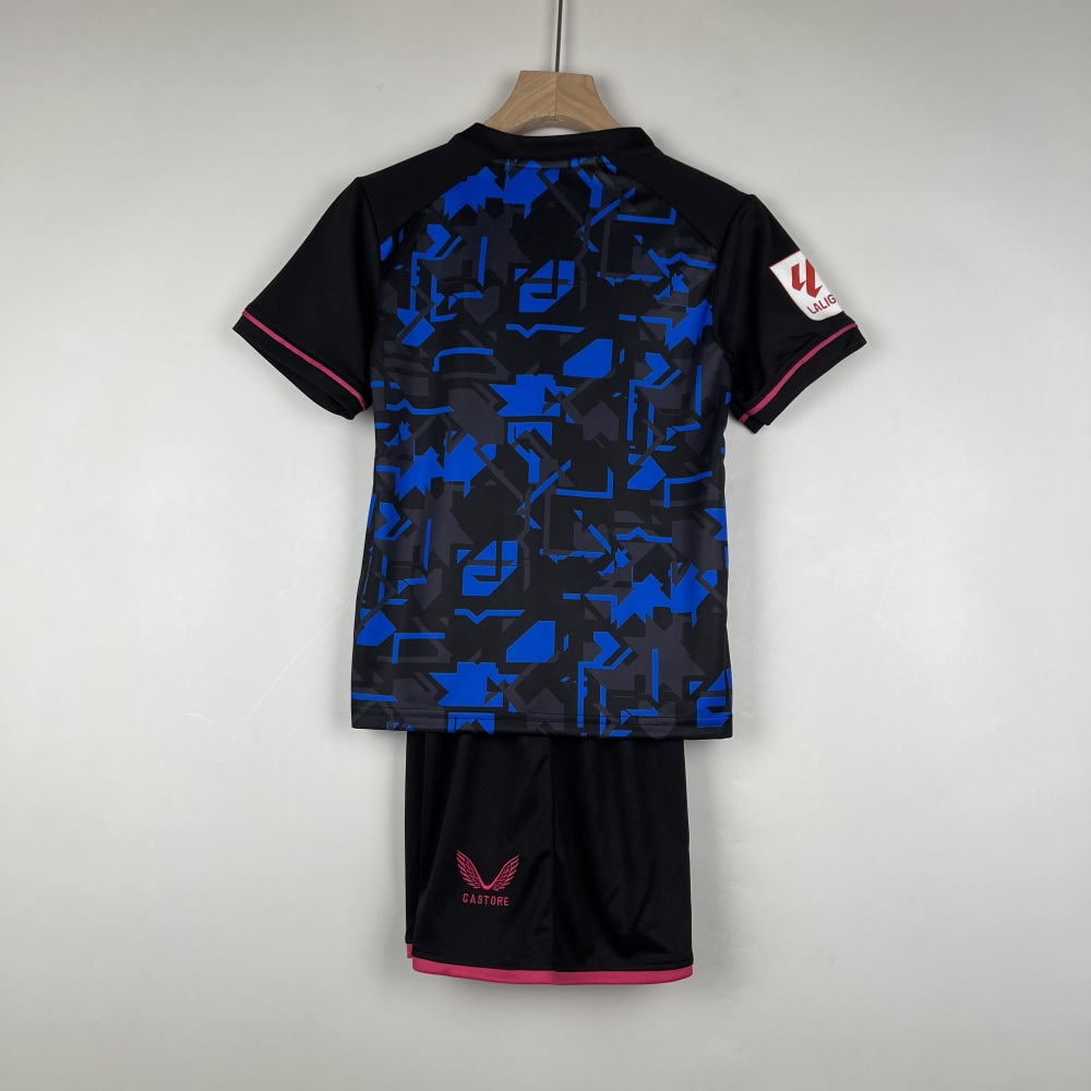 23-24 Sevilla  Third Away Kids Kit Jersey+Shorts