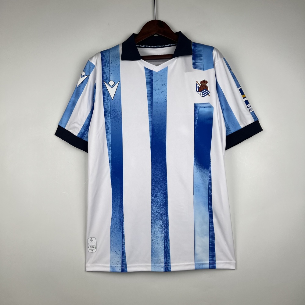 23-24 Real Sociedad Home Jersey Fan Version