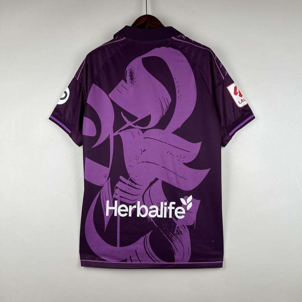 23-24 Real Valladolid  Away Jersey Fan Version